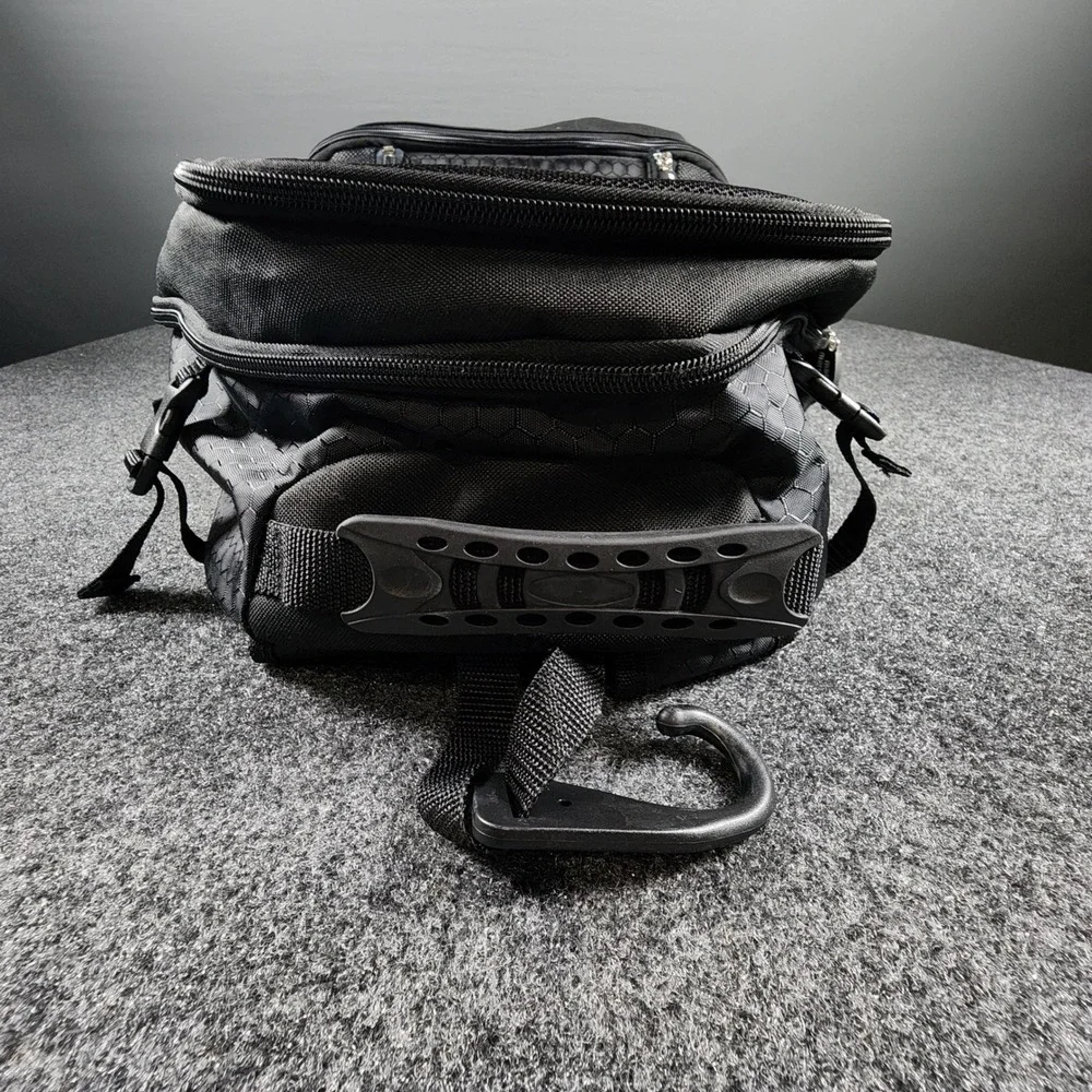 Marucci Trooper Bat Pack Backpack Unisex Large Black Honeycomb Baseball Bag